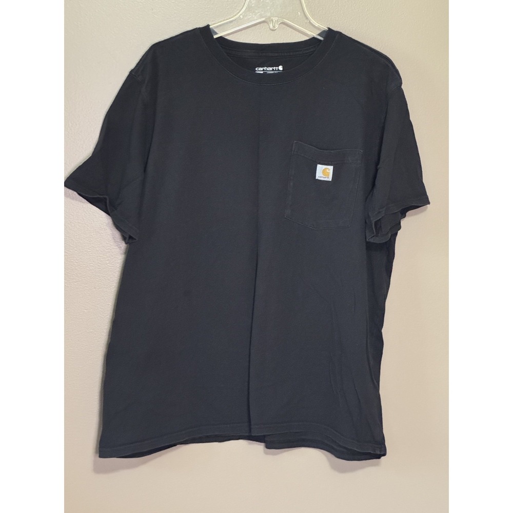 Carhartt K87-W Loose Fit Black Pocket T-Shirt Womens Size XXL